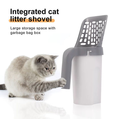 Cat Litter Scooper with Built-In Bags™